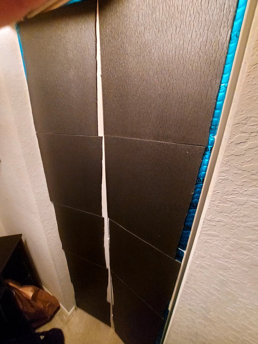 Recorded 9 auditions today with my new closet recording set-up, and it is jarring how much better it sounds! Plus, there's still some work I need to do on it to make it even better (mainly on the door)