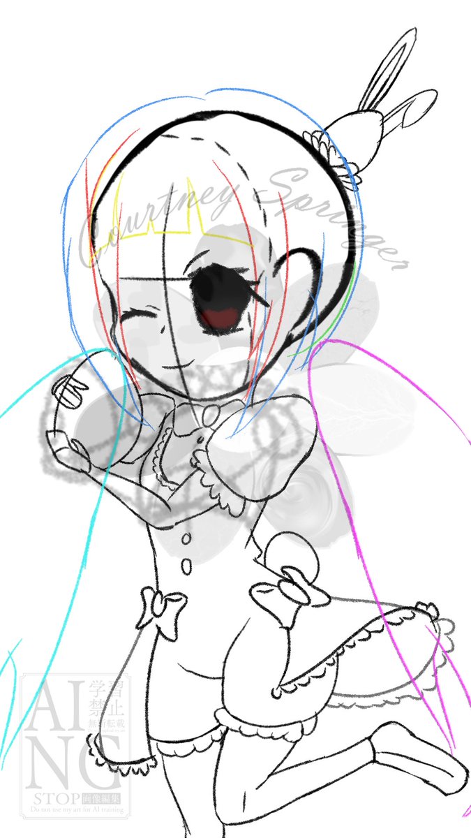 Easter art is under work in progress. It will be done somewhere this week. Happy Easter!
#WIP #UltimateArmageddon #EasterArt #ocart #Dollmaker #Easter2026 #smallartist #autisticartist