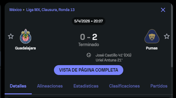 EliasNH8's tweet photo. sofascore ya se adelanto y termino el partido https://t.co/rv4Y4fh0sZ