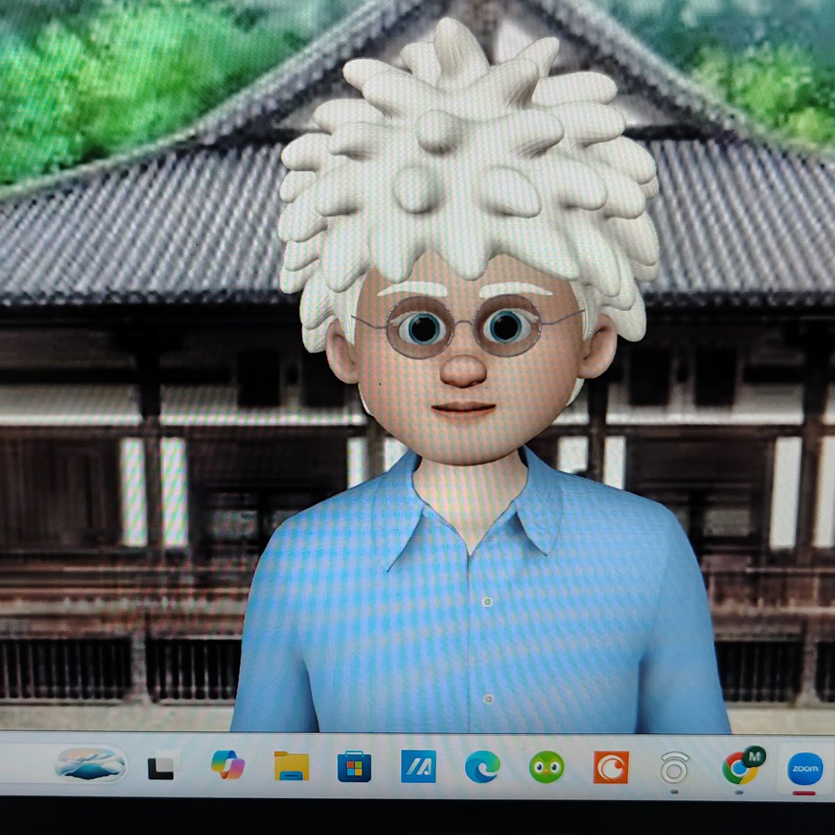 gojo sí revivió!!! y está en una reunión conmigo en zoom