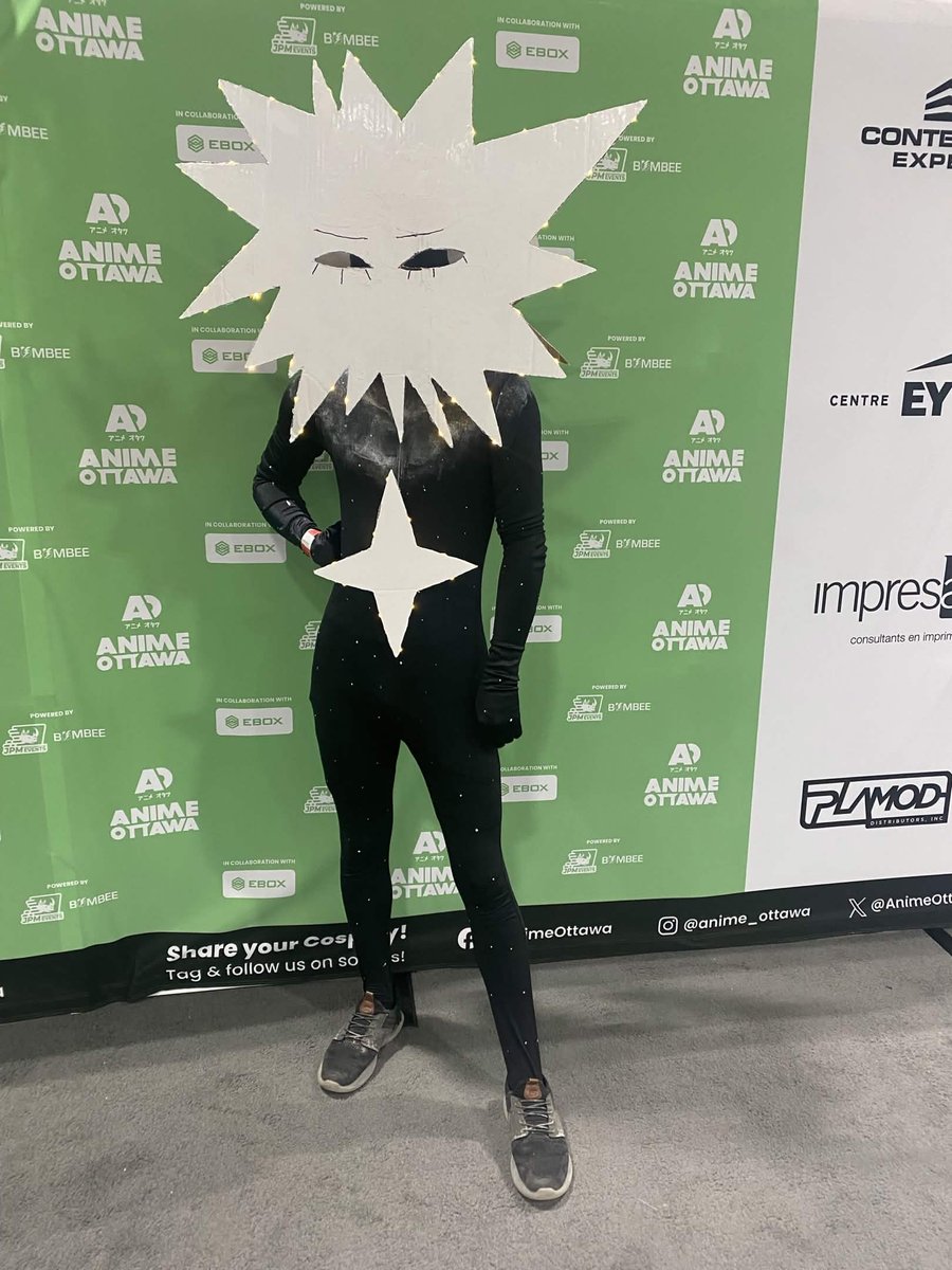 PoisonPear's tweet photo. Went to Anime Ottawa convention this weekend as my favorite sassy star Loop! Had a great time!
#cosplay https://t.co/rkQzWrOHXp