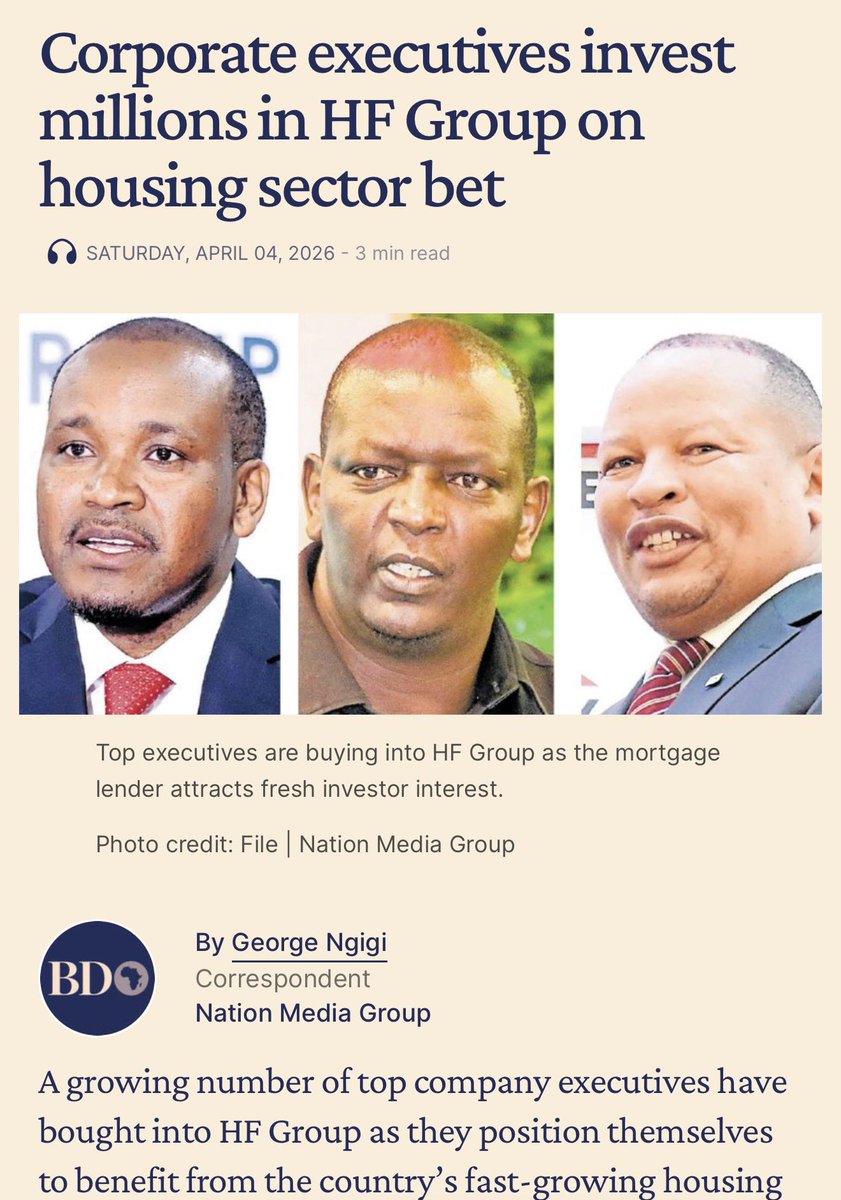 kahome_steve's tweet photo. These guys have chosen an interesting stock:

HF Group vs other banking sector peers:

- Highest NPL ratio at 24%
- Lowest ROE at 8%
- Highest CTI ratio at 69%
- No dividend for the last 5 years(has 1.1B in accumulated losses)

What do they know about HF Group that we don’t know? https://t.co/49cXyqtiHa