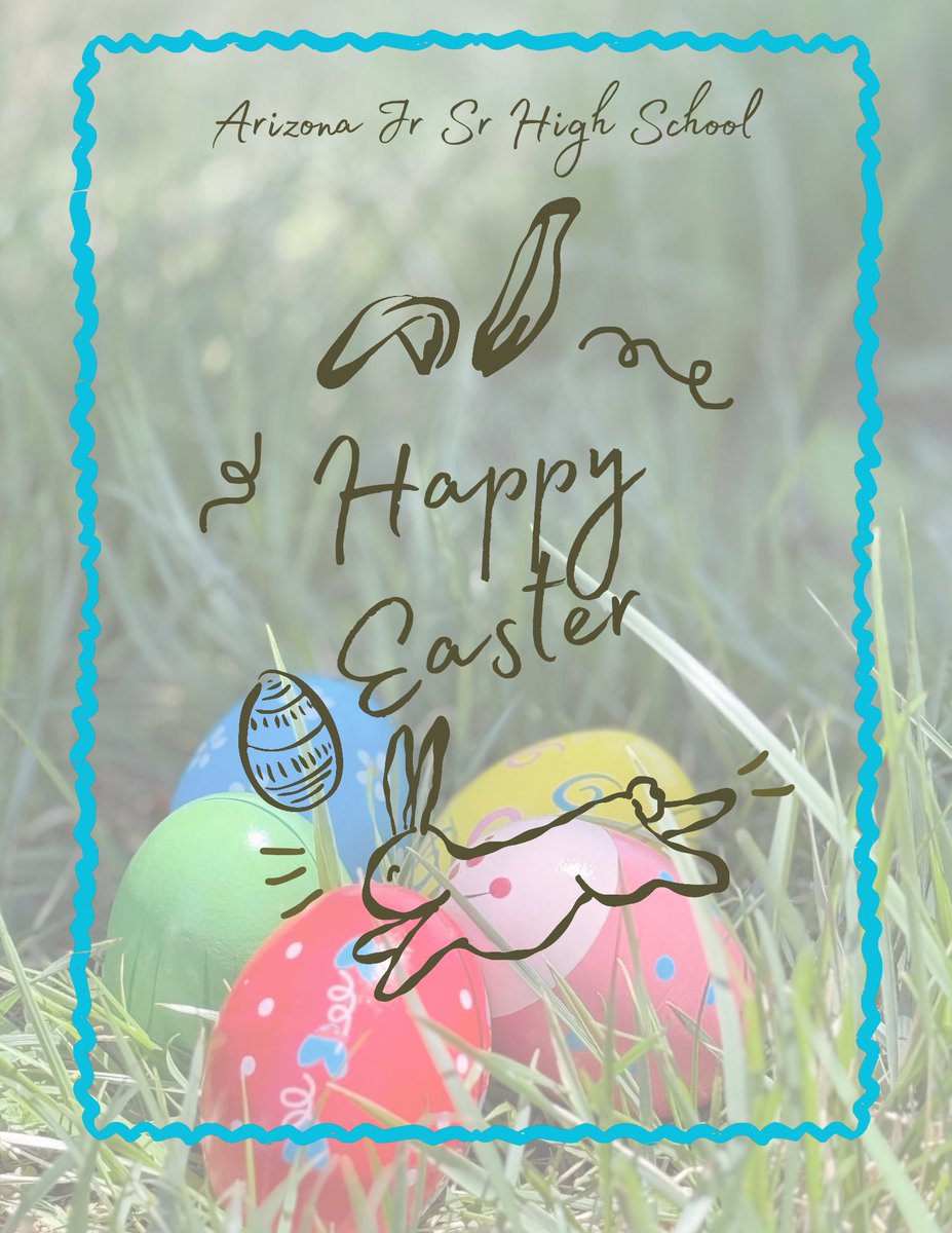 AZ_JrSr_HS's tweet photo. Happy Easter! 🌸🐣🐰
#Easter #eastersunday #easterbunny #Spring https://t.co/viUXcRoK0k