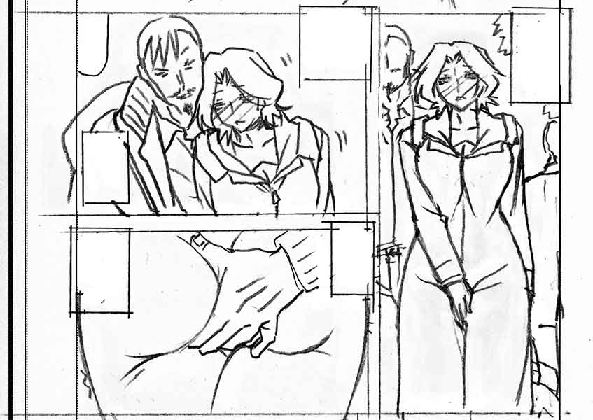 おはよう? ございますっ
私事でバタバタしてました…っ
「一夜の夢 千夜の幻」7話コンテ終わって
線画作業してます…っ

朝食摂って作業します 