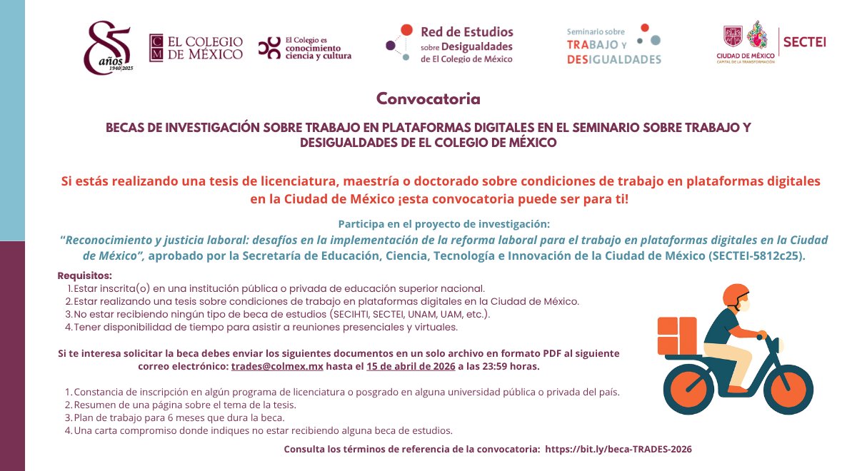 El Colegio de México tweet media