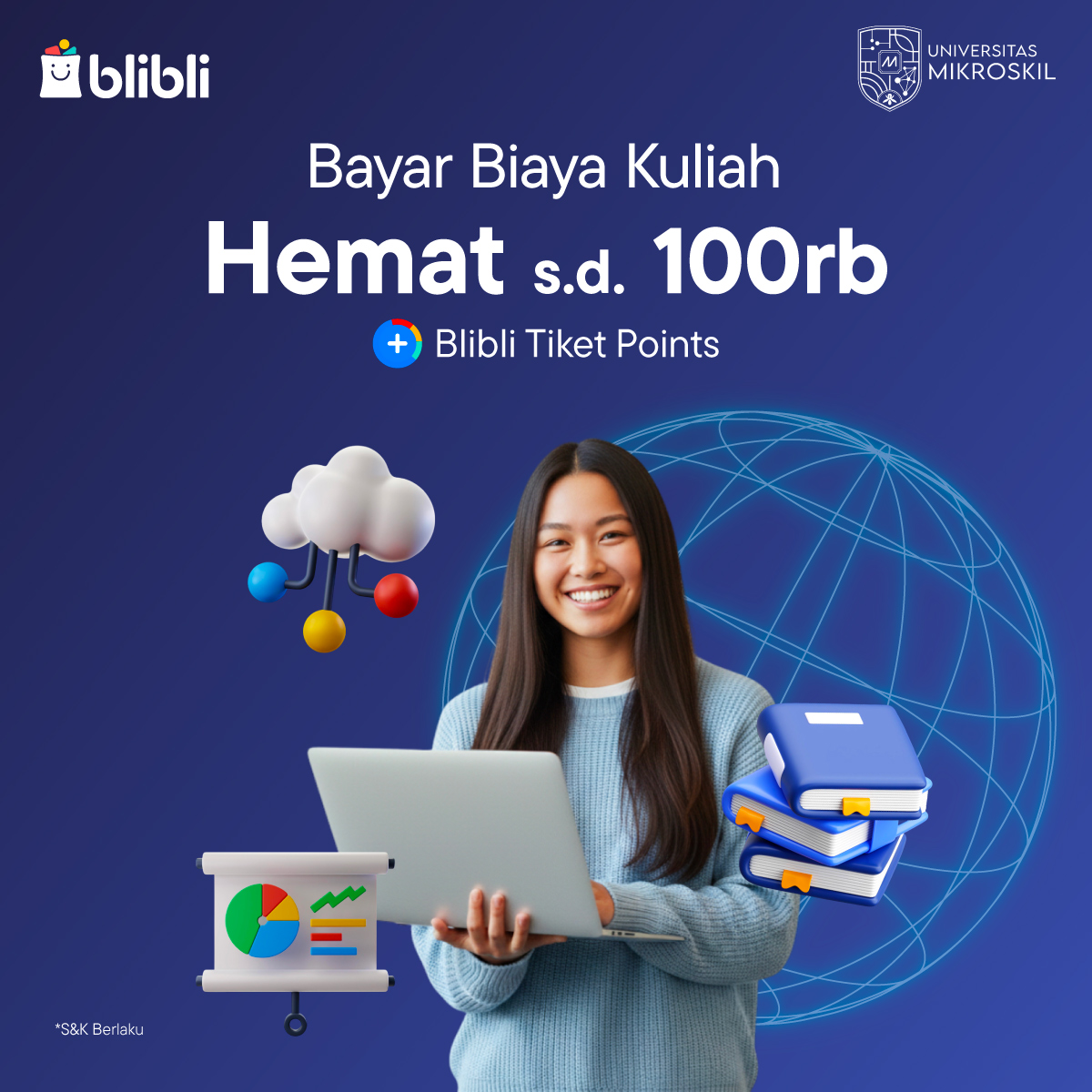 bliblidotcom's tweet photo. Mingyu jago masak, jago bebers, jago bikin happy juga πΆβ¨ Kamu juga bisa jago urus kuliah sendiri, bayar biaya kuliah lebih hemat pakai Blibli Tiket Points, cek di sini π https://t.co/jCm7t7CRrz
#CekDuluDiBlibli #NoBlablaDiBlibli #digix https://t.co/NIaILF4ncC