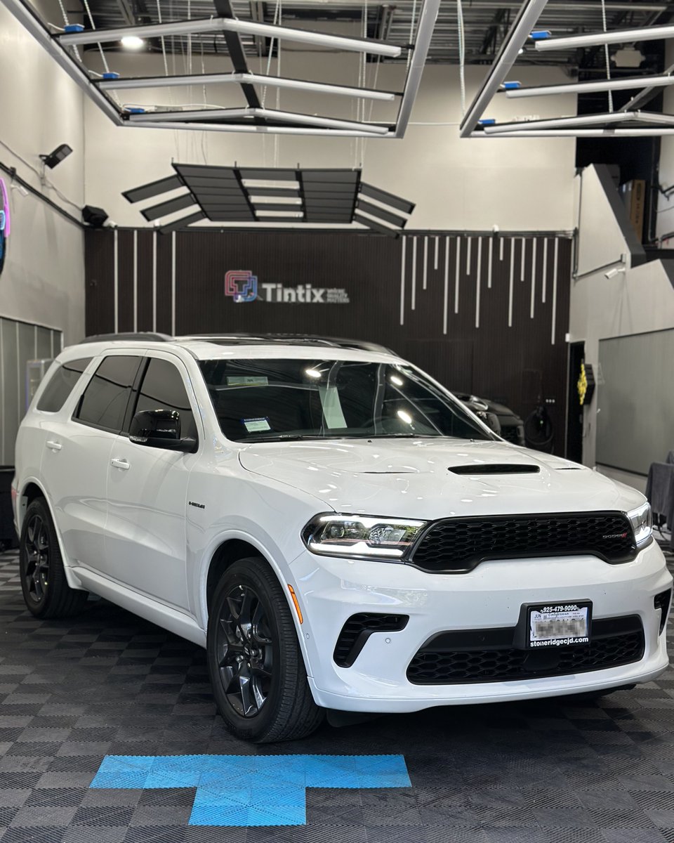 TINTIX_CA's tweet photo. This 2026 Dodge Durango is now rocking XPEL Prime XR Black ceramic film at Tintix | The ultimate in heat rejection, UV protection, and lifetime warranty.
Your turn?

📍 Brentwood & Livermore
📞 925-261-7111
👉 DM us to book your spot today!

#dodgedurango  #XPEL #TintixCA #LivermoreCA #Bayareacars