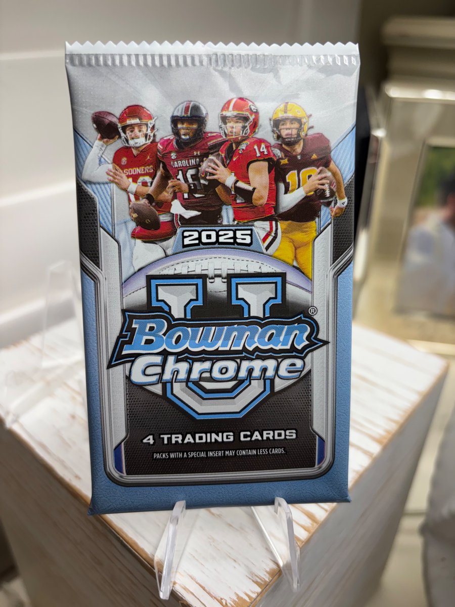 Who wants this Bowman U Chrome U pack?
Repost ✅ and Follow✅
Winner Sunday!