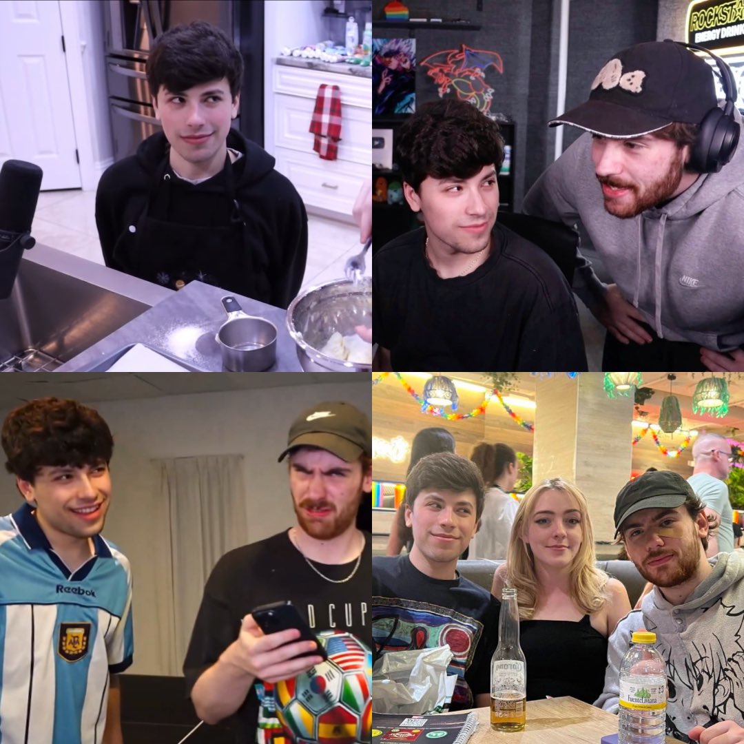 george just always looking at sapnap with this devious ahh smirk