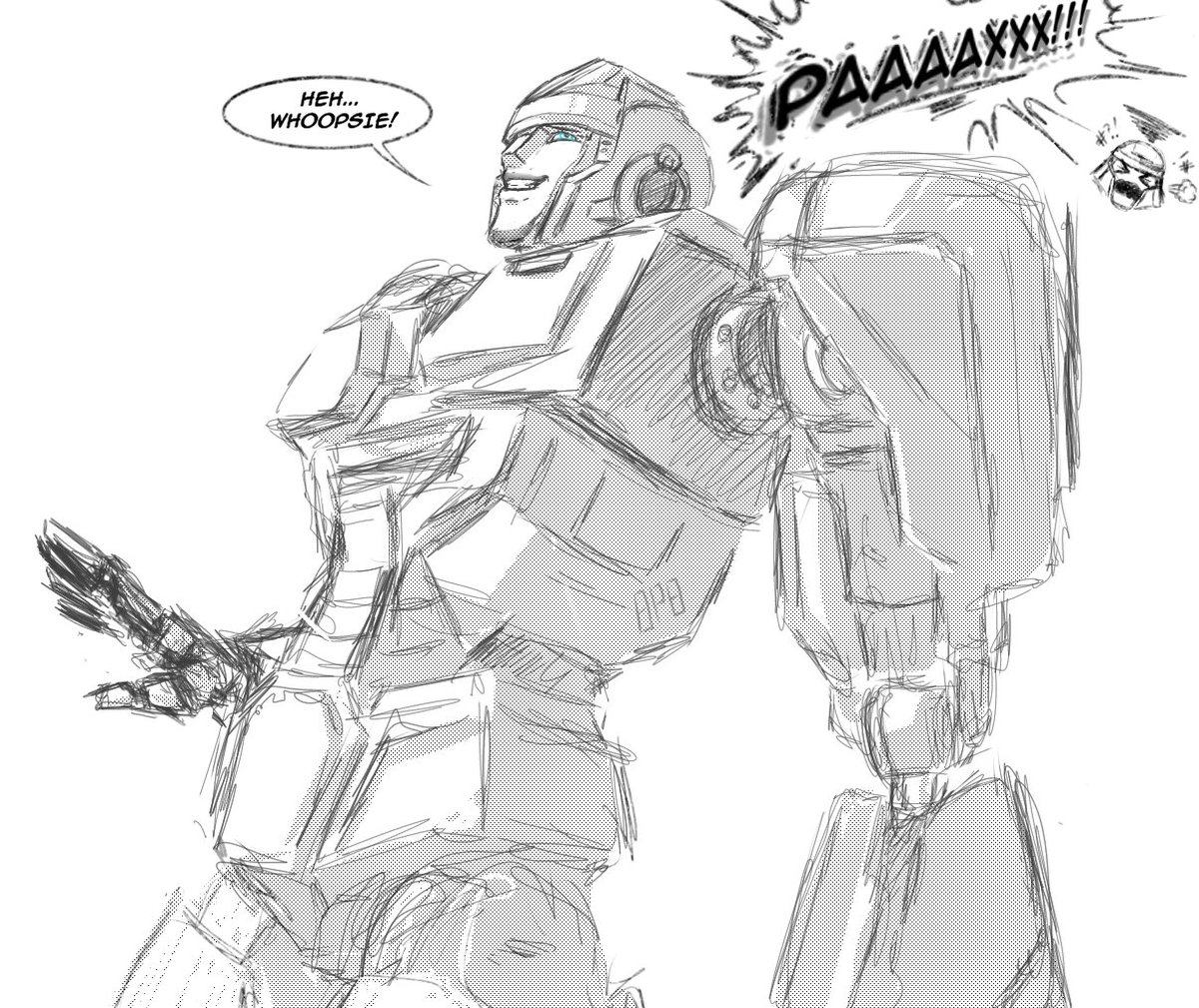 BluePortalBox's tweet image. Uh oh! 🤣🤣
#dpax #tfone #transformersone