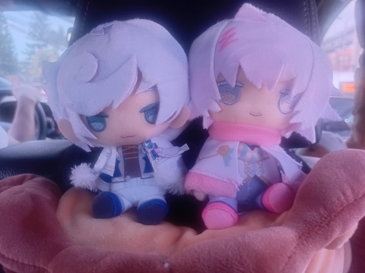 Cielowill during the car ride home yesterday