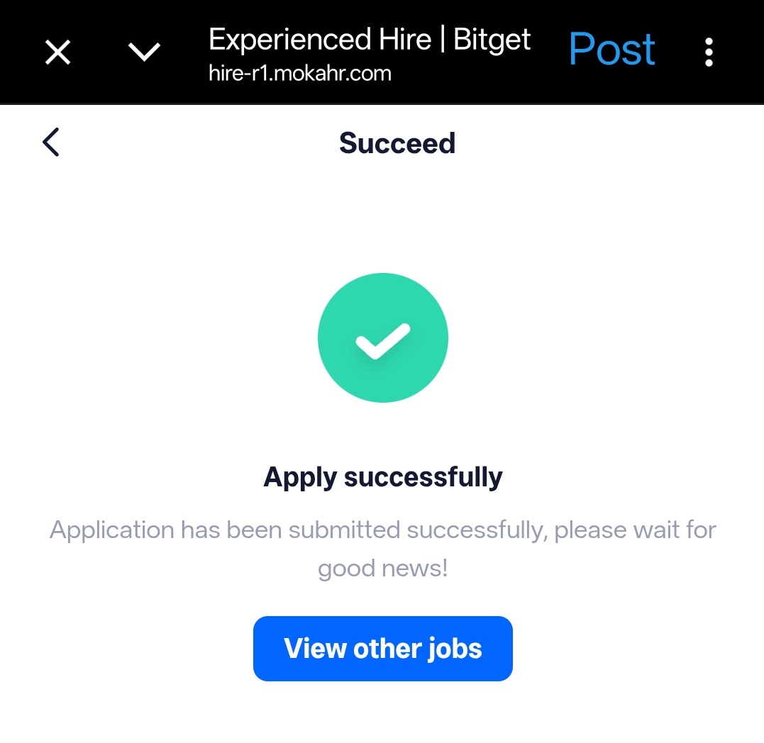 PaigeOpsX's tweet photo. @bitget Thanks for the opportunity ☺️

Hope to get lucky 🍀 as working with #bitget isn't that easy. https://t.co/BQmyoGO9zQ