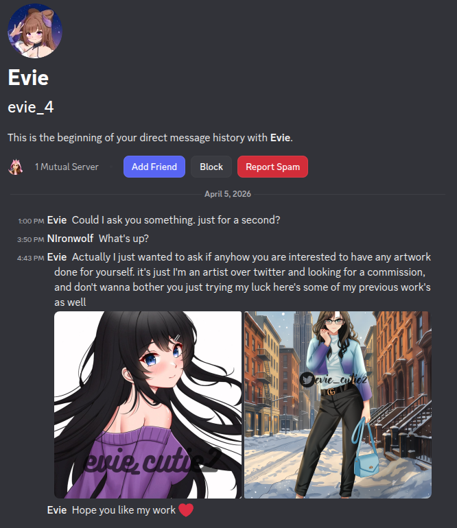 N Ironwolf tweet media