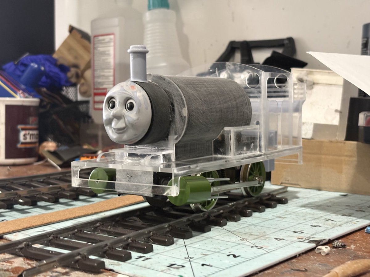 Got an acrylic Percy in the works 😛