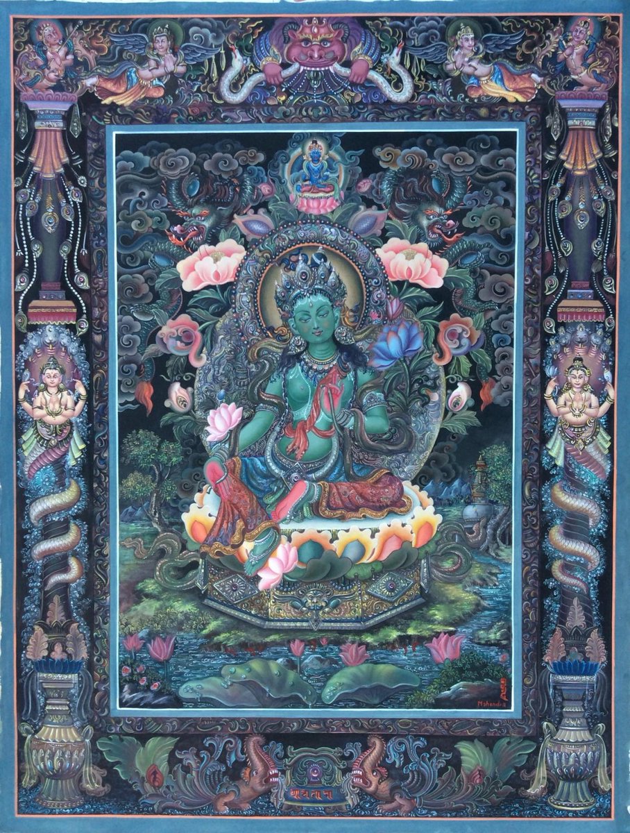 Arya Tara by Mahendra Dangol, Nepal
