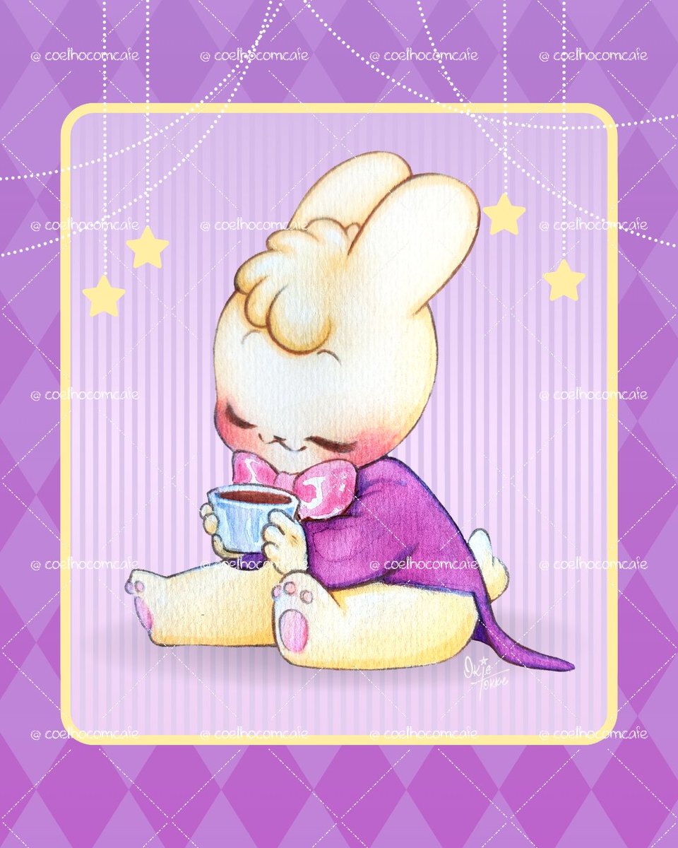 coelhocomcafe's tweet photo. My new business card and also new profile pic! 🐰☕️💖 https://t.co/GtAhxESTTL