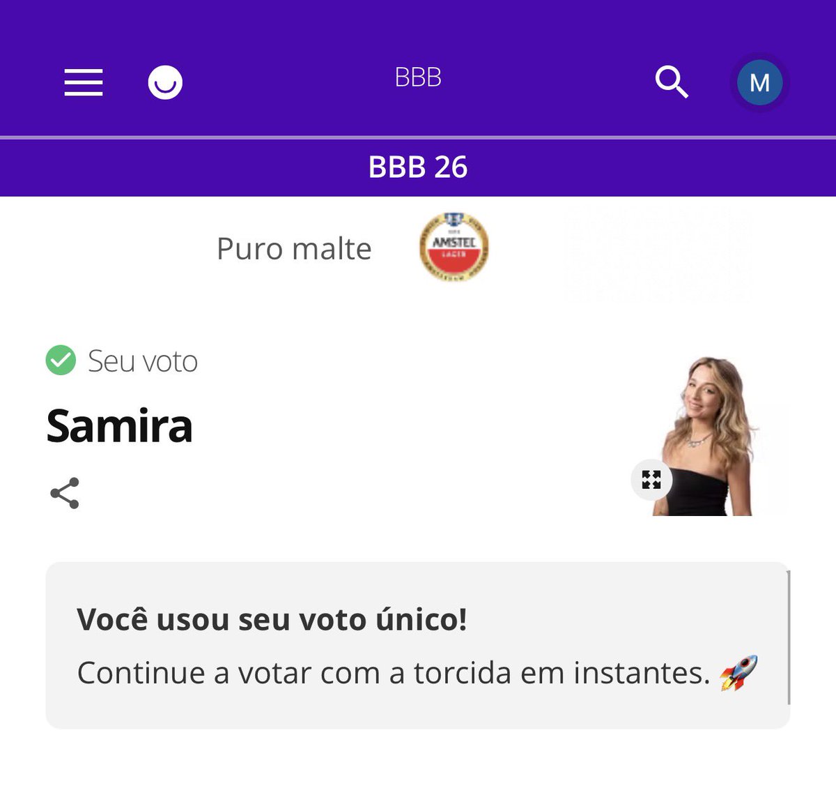 manumsalomao's tweet photo. Foraaaaaa #BBB26 https://t.co/jV0gcrBJef