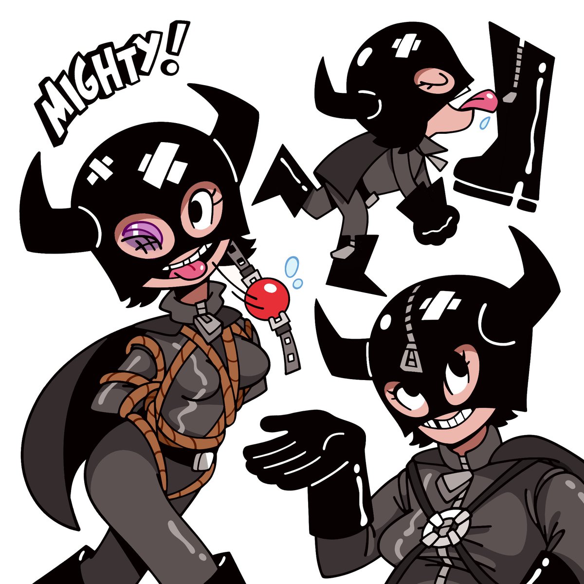 IntoEkinZone's tweet photo. That Mighty Jill Off character https://t.co/esMAsavcYL