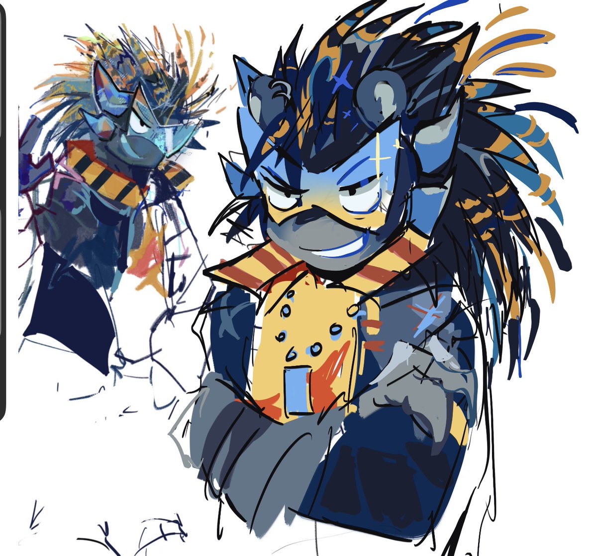 Swords helmet grease tweet media