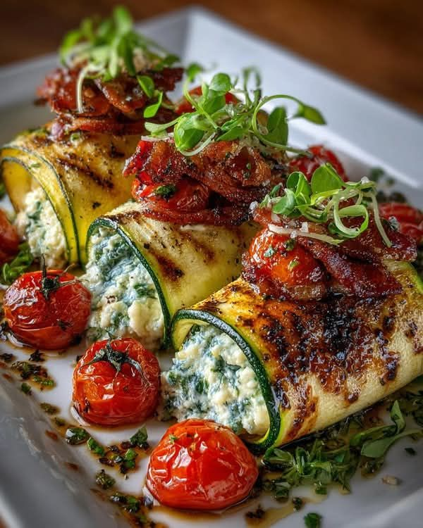 rock716860's tweet photo. Grilled Zucchini Rolls with Microgreens
Recipe:https://t.co/yL0zmP8FVB https://t.co/ryhLML84do