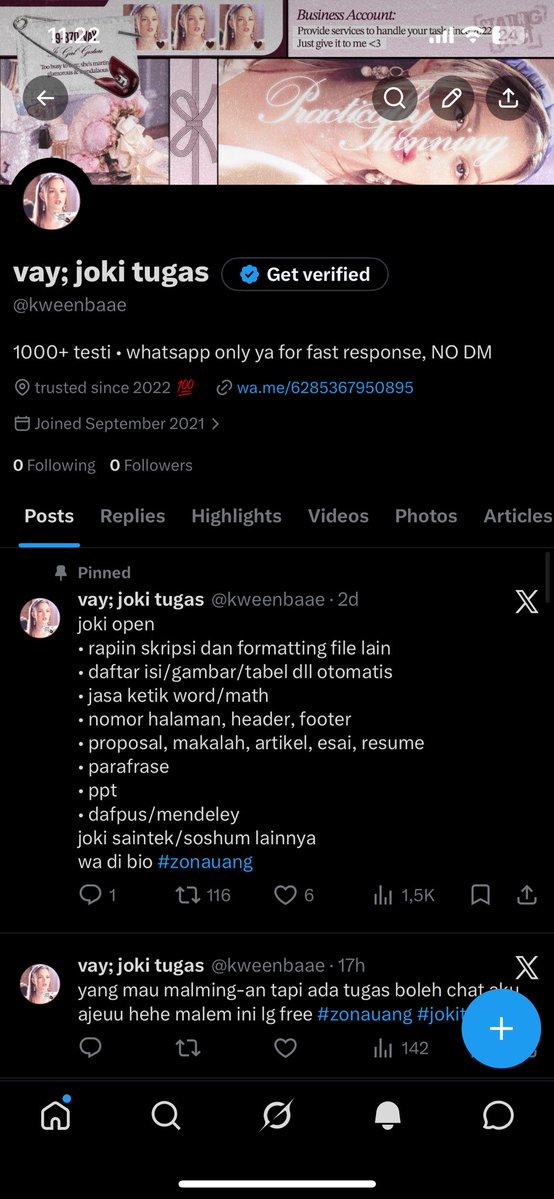 vay; joki tugas tweet media