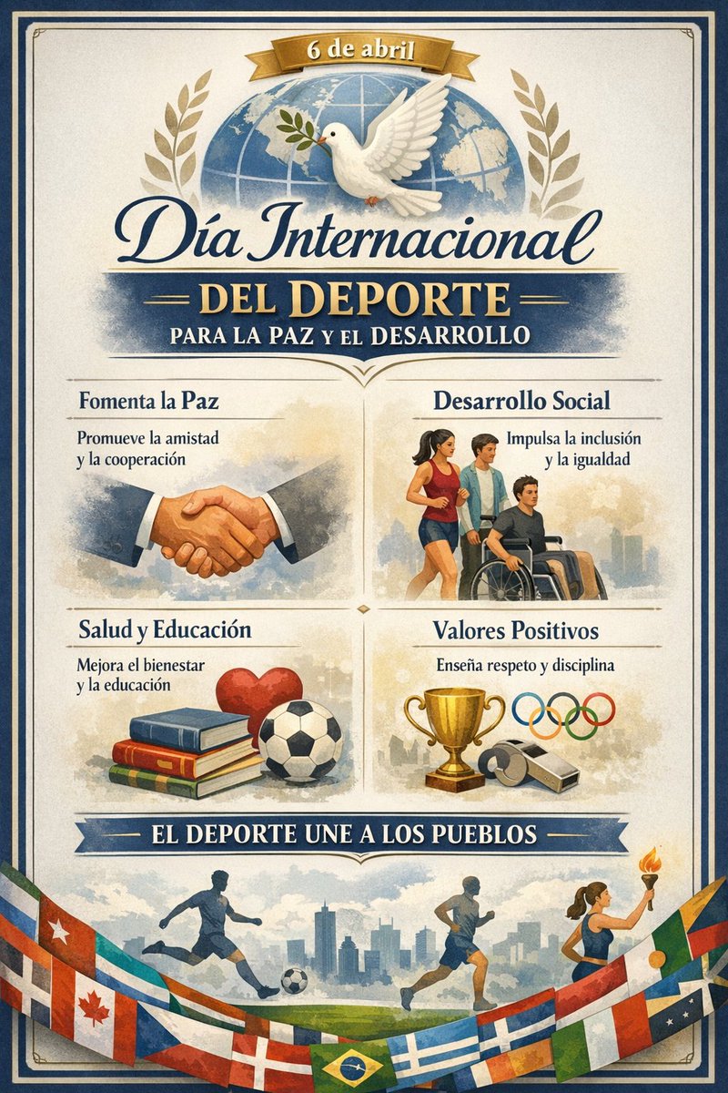 Salva__RC's tweet image. Día Internacional del #Deporte para la #Paz y el #Desarrollo