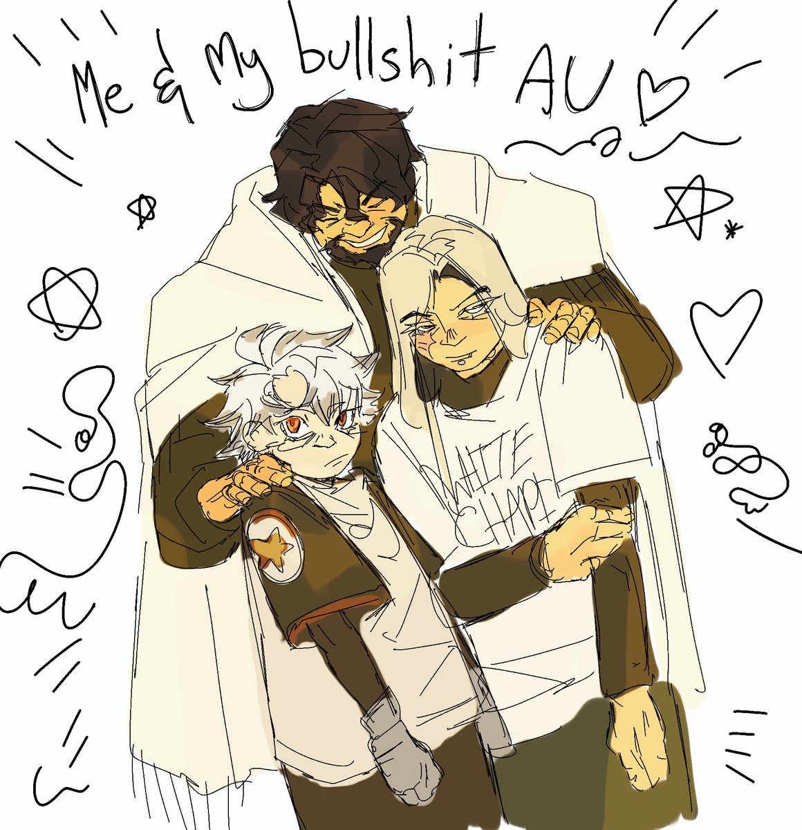 thread for basically all of my Modern AU Rudo Tamsy brotherisms art + ramblings (or as much as I'm able to put here) (that way it's all in one place)!!