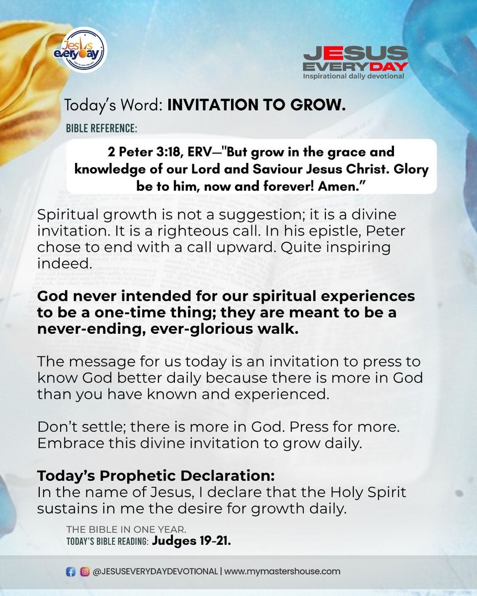 THE MASTER’S HOUSE DESTINY CENTRE tweet media
