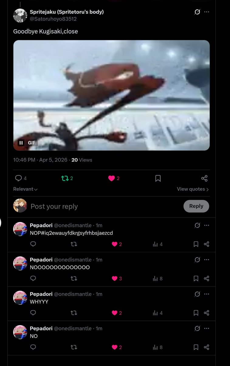 ɴᴏʙᴀʀᴀ ᴋᴜɢɪꜱᴀᴋɪ🔨🧷 (sealed arc) tweet media