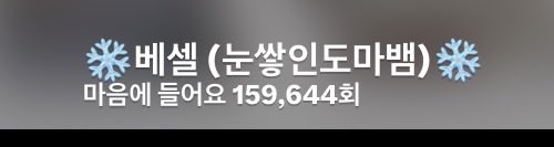 ❄️베셀 (눈쌓인도마뱀)❄️ tweet media