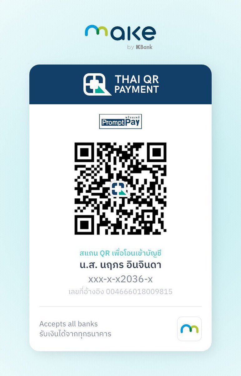 VoteLenaMiuTH's tweet photo. 📢 เปิดกิจกรรมพิเศษ
ร่วมโดเนท/โหวตสนับสนุนกันได้ตั้งแต่วันนี้ -  9 เมษายน 2569

ลุ้นรับ Limited Selfie Cards สุดพิเศษ จำนวน 2 ชุด @BubbleBe2511 ขอบพระคุณผู้สนับสนุนในกิจกรรมครั้งนี้🙏🏻

🛎️ กติกาง่ายๆ 

- โดเนทเข้าบ้านโหวต 159 บาทต่อสิทธิ์

- ใครไม่สะดวกโอนขอเป็นการโหวตผ่าน SMS พิมพ์ KA85 เบอร์ 4642999 (ครั้งละ100บาท) จำนวน 2โหวต

🏦ธนาคารกสิกร
💳เลขที่บัญชี : 178-802-036-4
👤ชื่อบัญชี : น.ส.นฤภร อินจินดา

เงินทุกบาททุกสตางค์ คะแนนเสียงโหวตจากทุกคนมีความหมาย มาร่วมเป็นส่วนหนึ่งของความสำเร็จครั้งนี้ไปด้วยกันนะคะ ✨
