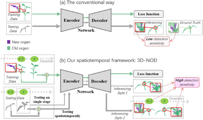 PPhenomics's tweet image. Introducing 3D-NOD: A spatiotemporal deep learning framework that detects new plant organs from 3D point clouds with 88.13% F1-score. Inspired by human experts, it revolutionizes automated crop monitoring! #AgTech  #PrecisionAgriculture
Details: doi.org/10.1016/j.plap…
