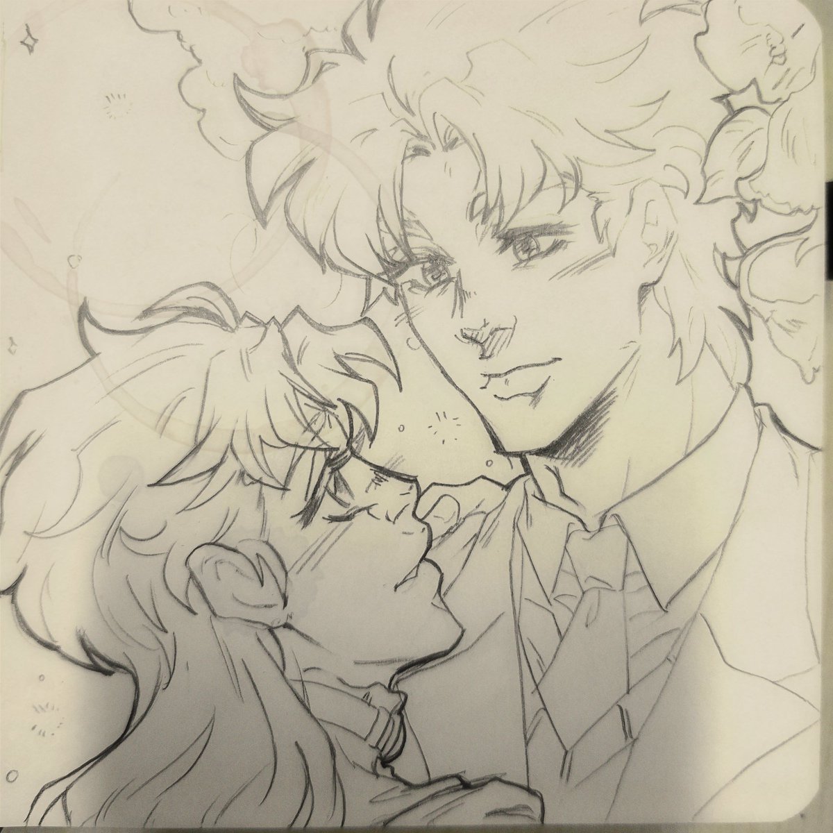 Mild_R3d's tweet photo. Bu your side.

#jjba #jonathanjoestar #erinapendleton #jonaeri https://t.co/h3MJ6LFdLZ
