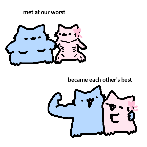 retarded blue cat tweet media