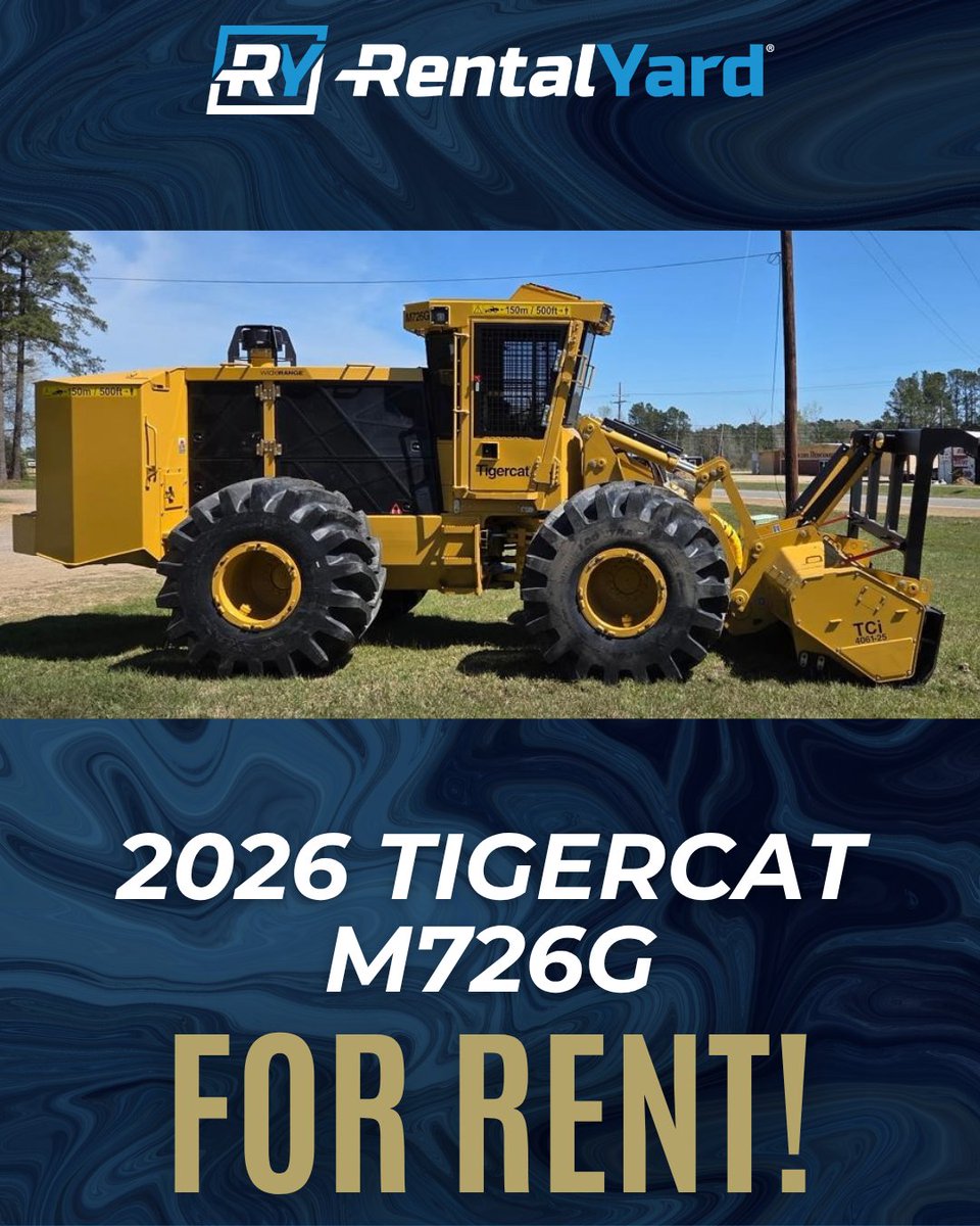 RentalYard's tweet image. From tangled timber to tidy mulch in minutes—talk about a ‘cut‑and‑run’!

Available for rent on #RentalYard!
🔗 ow.ly/HuUo50YCZTL

#TreeCare #EquipmentRental #ForestryEquipment #RentalYard