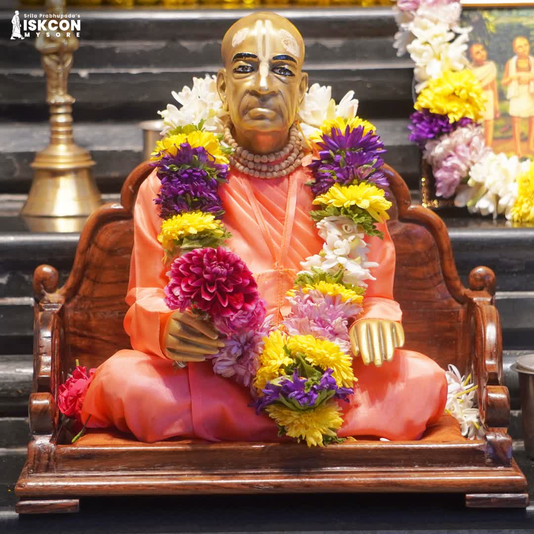 ISKCONMYSORE's tweet image. Darshan on Monday, 6th April 2026 at ISKCON Mysore

#darshan #krishnabalaram #vedic #bhajan #spirituality #tradition #srilaprabhupada #peace #temple #spiritualpath #deity #lakshminarasimha #bhakti #mondaymotivation #meditationmonday