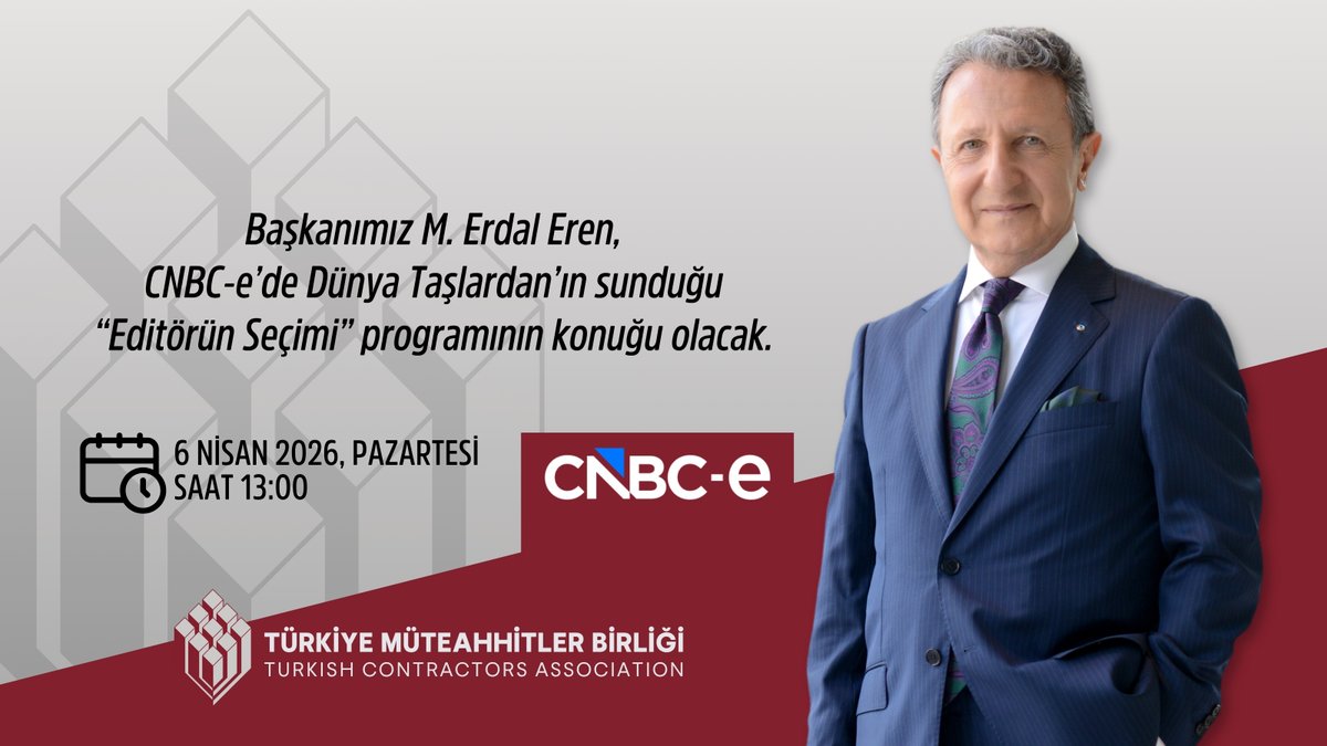 Türkiye Müteahhitler Birliği tweet media