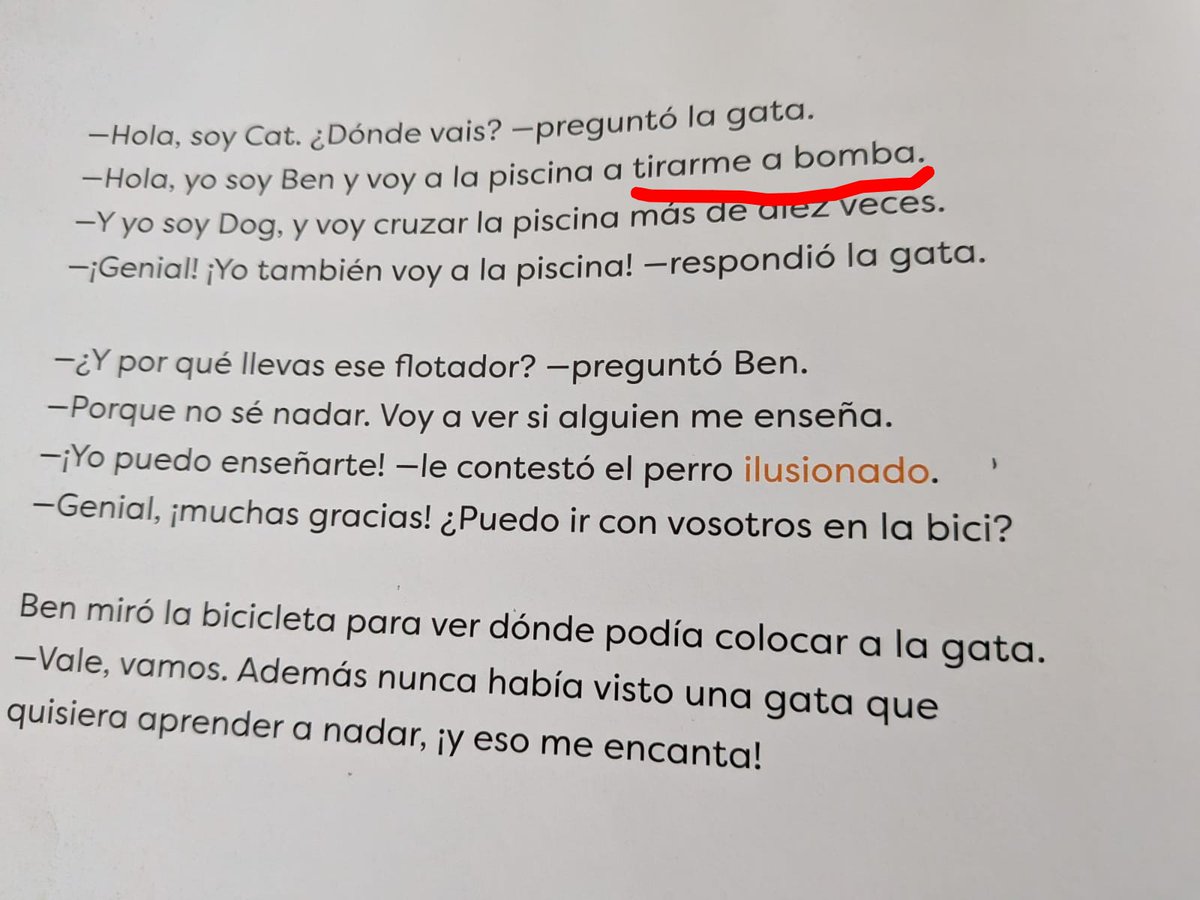 Leerle un libro infantil a mi hija y encontrar semejantes errores 👇