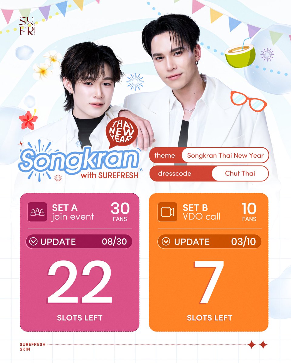 SUREFRESH.SKIN | ชัวร์เฟรช สกิน (official) tweet media