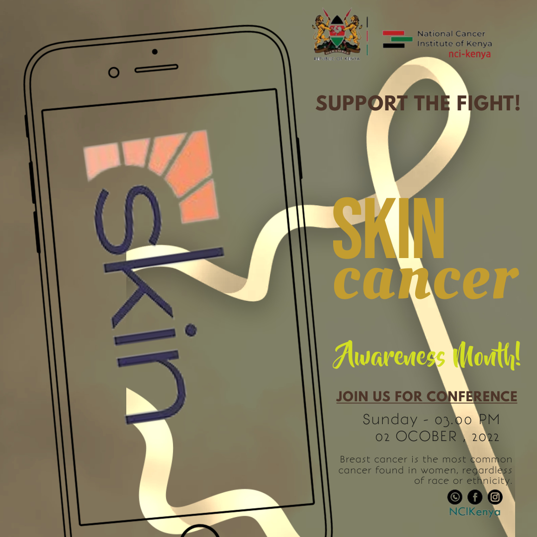 NCIKenya's tweet image. Skin cancer mainly stems from sun damage. Ultraviolet (UV) rays from the sun or tanning beds zap our skin cells' DNA, potentially triggering abnormal growth and cancer.

#SarcomaCancerAwareness, #ScreeningSavesLives #KnowyourBody #Cancer #NCIKENYA