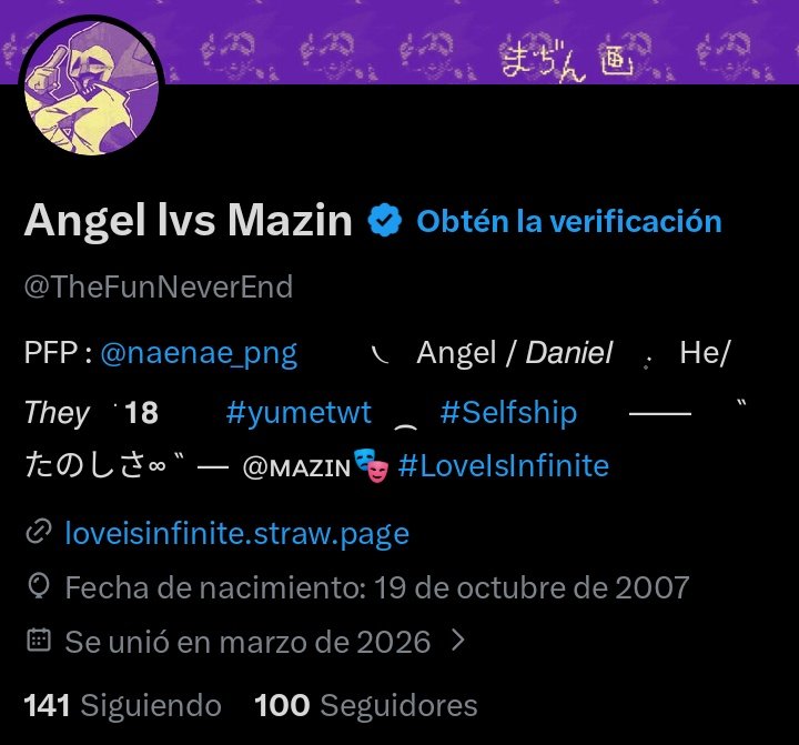 Angel lvs Mazin tweet media