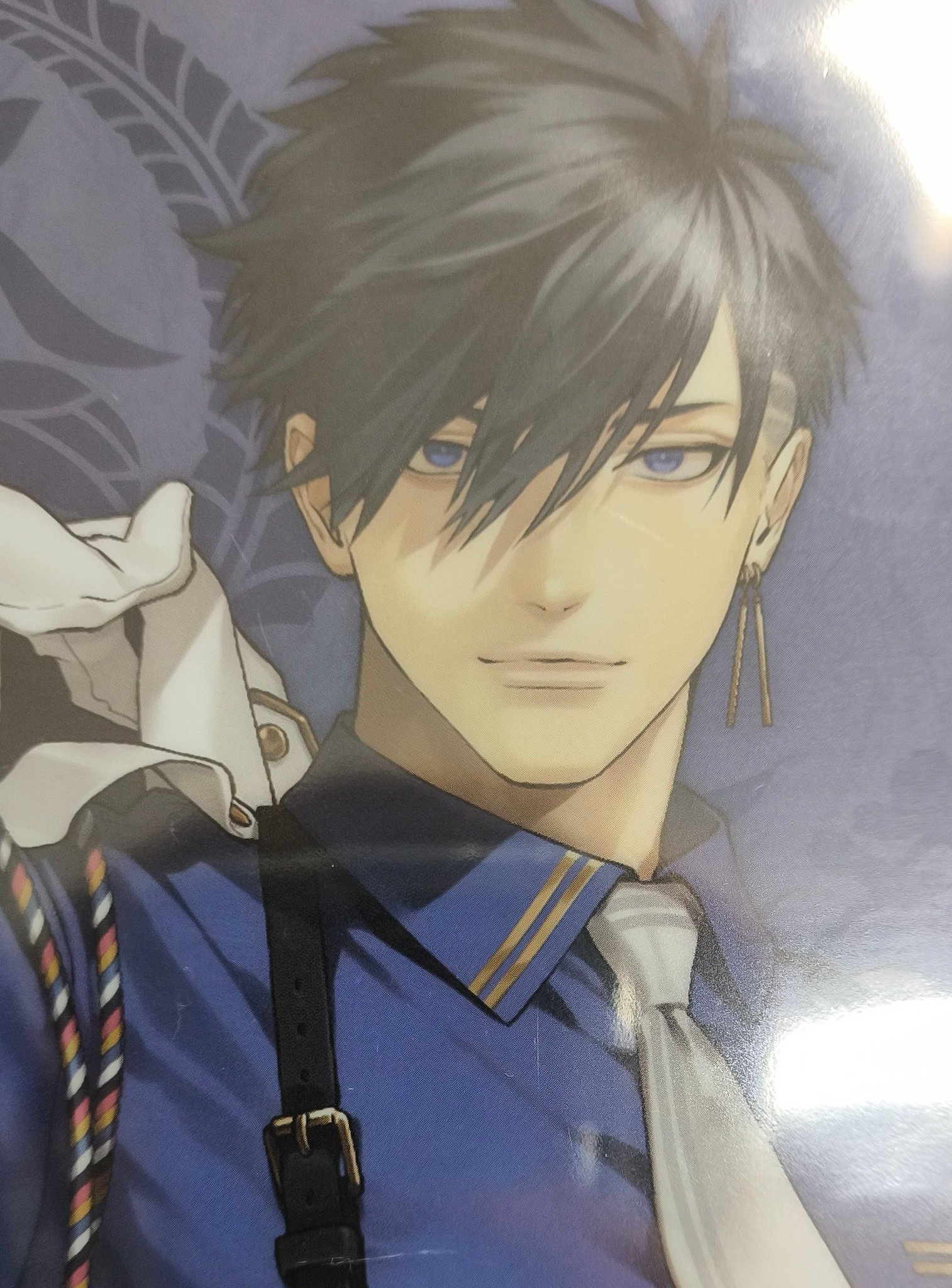 刀剣乱舞 二筋樋貞宗 クリアファイル アクリルフィギュア K-BOOKS GAME
