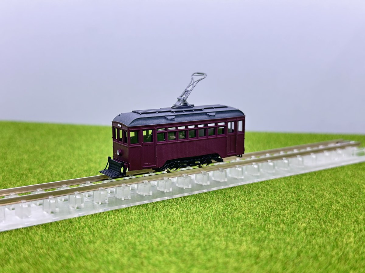 GoldTakeshi's tweet photo. 新作
仙台市電モハ1形（排障器を2タイプから選択可）
多摩湖鉄道ジハ
神鉄モーターカー

こちらも自分が欲しい車輌から選出
（仙台は連節も良いんですが、、、）
続く https://t.co/wYazZGN6ua