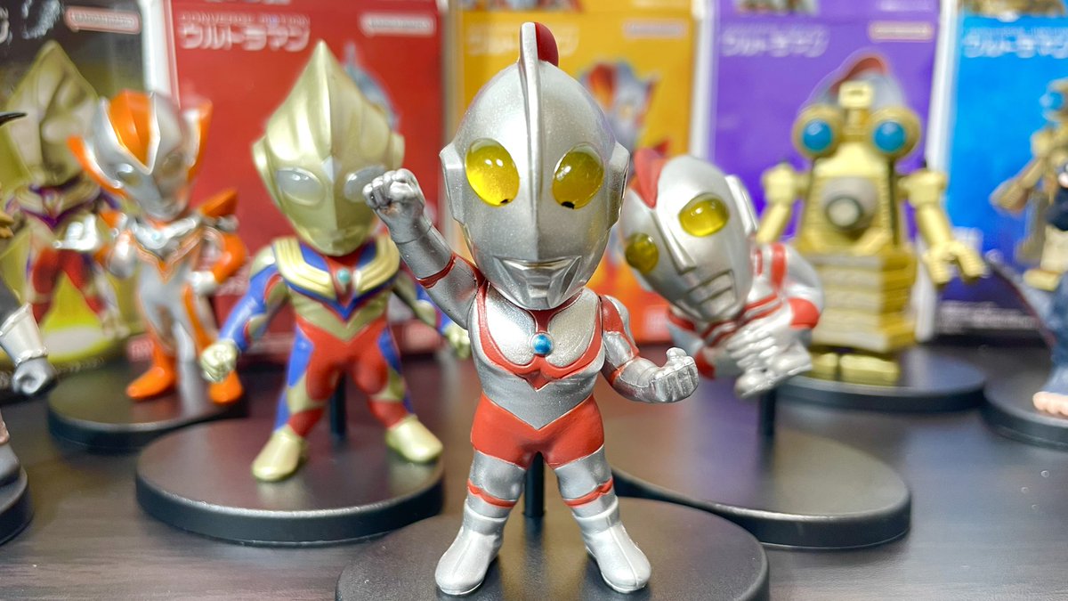 コンバージモーションウルトラマン

🎊🎊🎊㊗️100体突破㊗️🎊🎊🎊

おめでとうございます！！！🎉😄