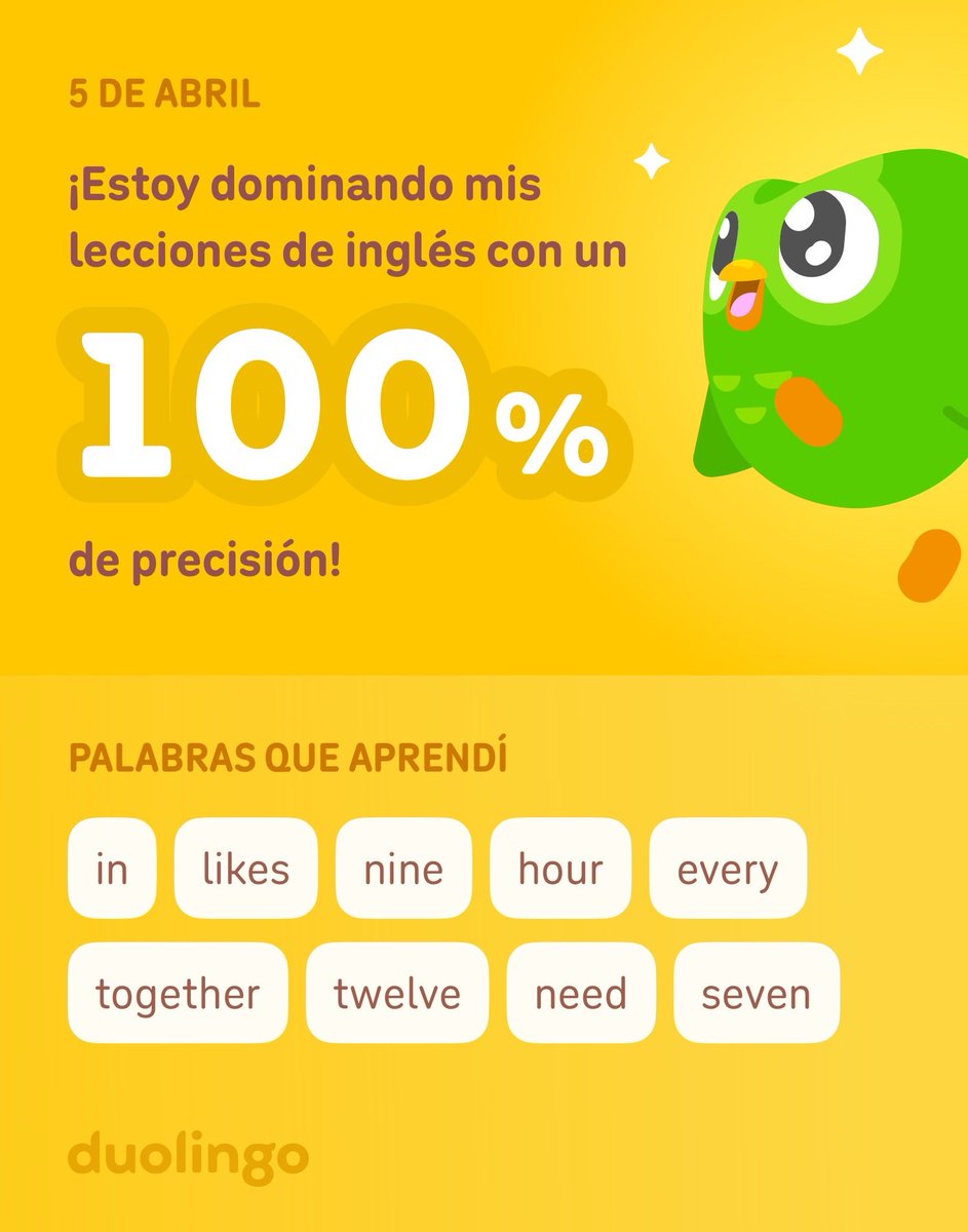 pablo_kent's tweet photo. ¡Estoy aprendiendo inglés en Duolingo! Es gratis, divertido y efectivo. https://t.co/5UI6iEnX5d