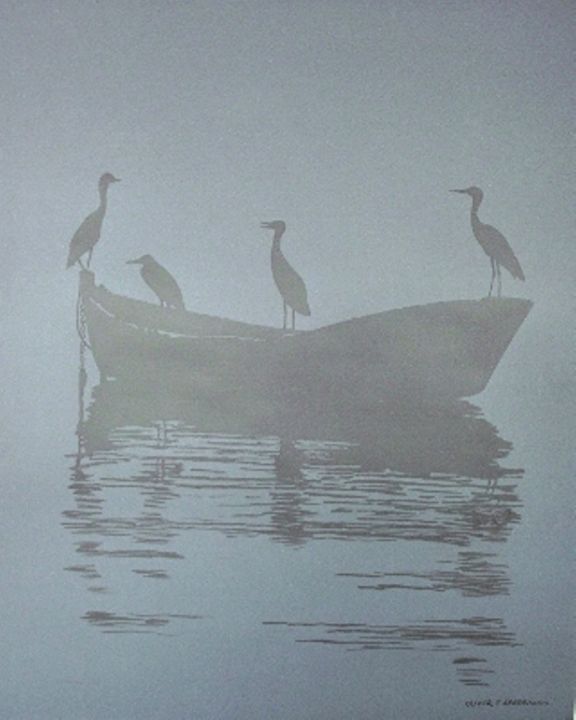 OliverSpedding's tweet photo. Art of the Day! "Misty Morning". Buy at: https://t.co/poesP0SBYN https://t.co/VcgmXnWk1x