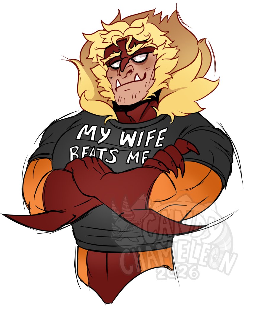 warm-up doodle where i just drew the first stupid thing that came to mind

anyway #1 fan of women that can beat his ass #sabretooth