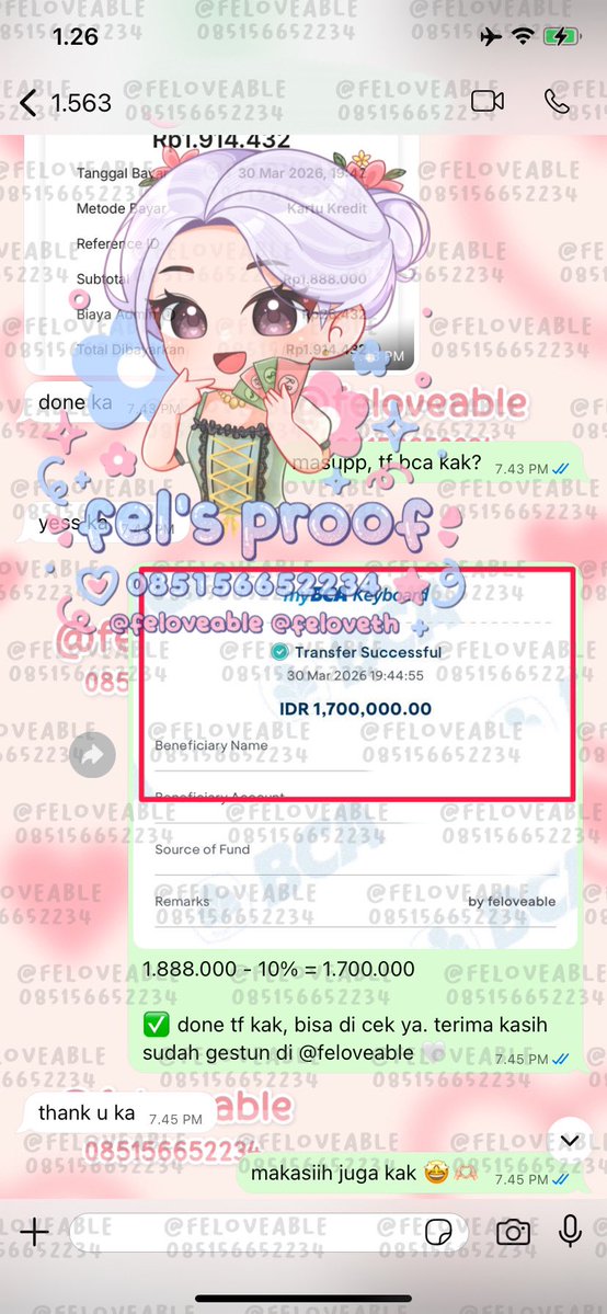 𝓕𝑒𝑙 • open fast wa – trusted since 2022 tweet media