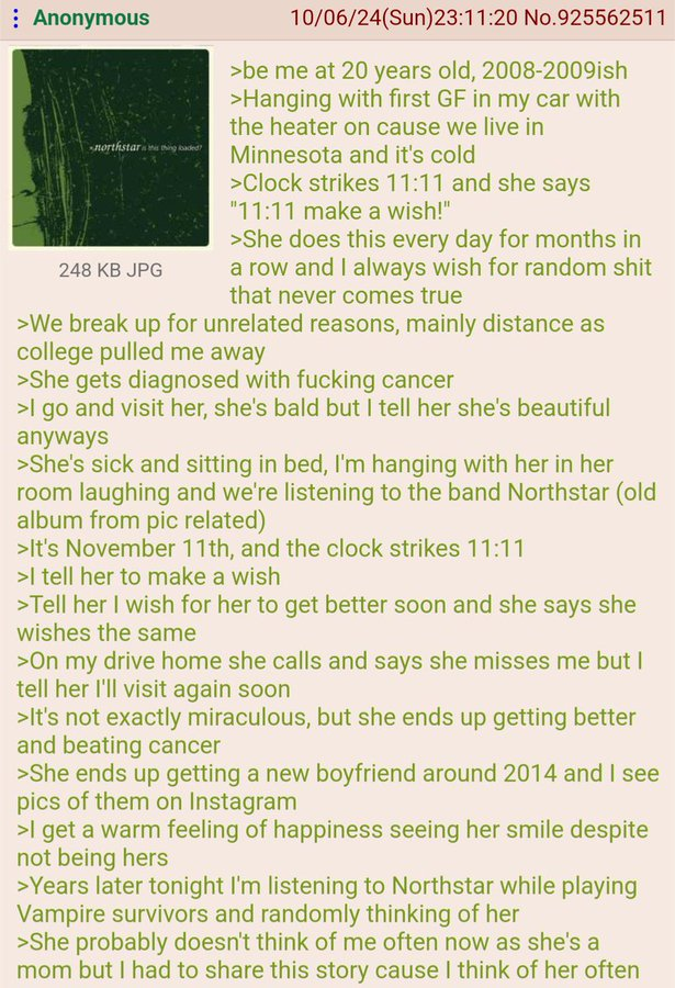 Greentext Poster tweet media