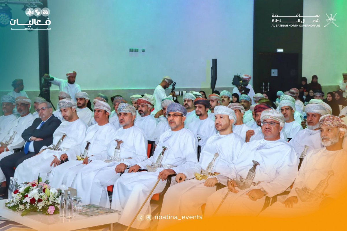 nbatina_events's tweet photo. بدأت اليوم بولاية صحار بمحافظة شمال الباطنة فعاليات أسبوع سلامة الغذاء 2026 والتي تستمر لمدة 6 أيام تحت رعاية معالي الدكتور سعود بن حمود الحبسي وزير الثروة الزراعية والسمكية وموارد المياه بحضور ممثلي المؤسسات الحكومية والخاصة المشاركة.

#فعاليات_شمال_الباطنة
#محافظة_شمال_الباطنة https://t.co/tNMrBUzuXg